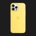 Оригінальний чохол Apple Silicone Case with MagSafe для iPhone 13 Pro (Lemon Zest)
